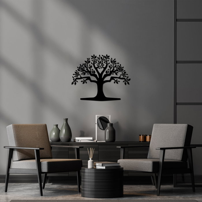 Wallity Monumental Tree 20 Escultura de Pared de Metal Negra Wallity Monumental Tree 20 Escultura de Pared de Metal Negra